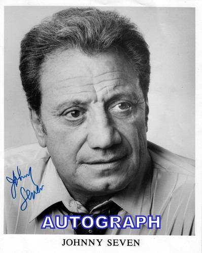 Johnny seven signed autograph - signed,