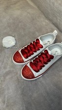 Custom Ruby Red Sparkle Ladies