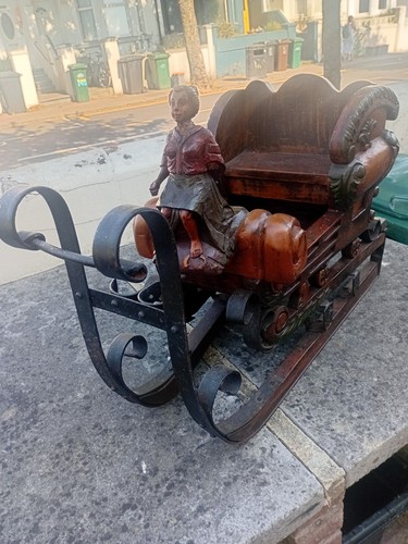 Small childs sleigh german - childs,