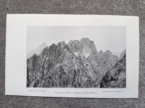 Lofoten arete from memdra - a, arete,