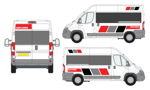 Large camper decals - large,