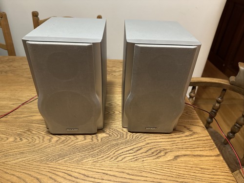 Sharp bookshelf speakers - sharp,
