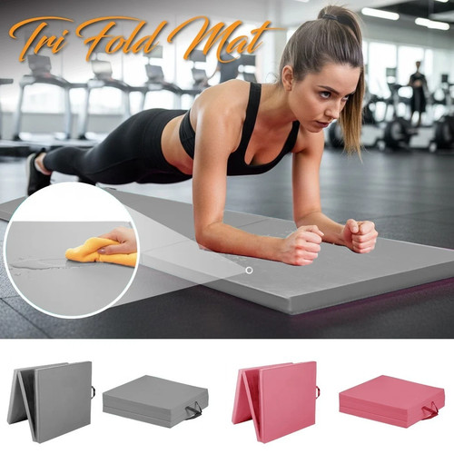 Tri fold yoga mat - fold,