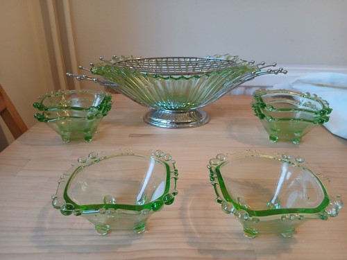 Rare 1930s art deco green - rare,