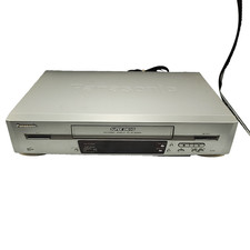 Panasonic NV-FJ620 VHS Player Video Tape Player Silver Working NTSC on PAL