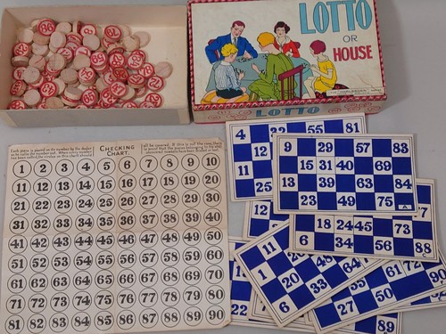 Vintage 1930s harlesden lotto - vintage,