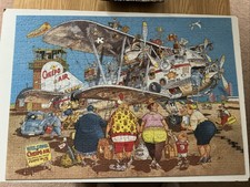 1000 PIECE WASGIJ JIGSAW HAPPY HOLIDAYS - 1 PIECE MISSING 