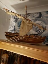 Armed Pinnace "Lancia Armata" 1803 handmade Wooden Ship