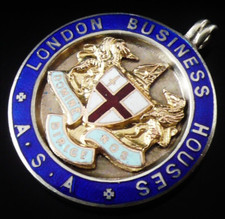 Sterling Silver Enamel Pocket