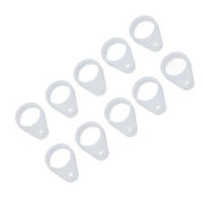 10Pcs/Set Hearing Aid Clip Silicone Loop Hearing Aid Lanyard Loops Replacement