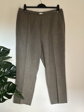 Size 16S Honor Millburn straight leg trousers in taupe