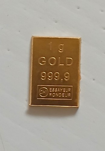 Gold bar gram chi essayeur - bar,
