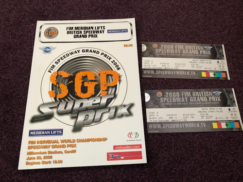 Speedway programme cardiff - speedway,