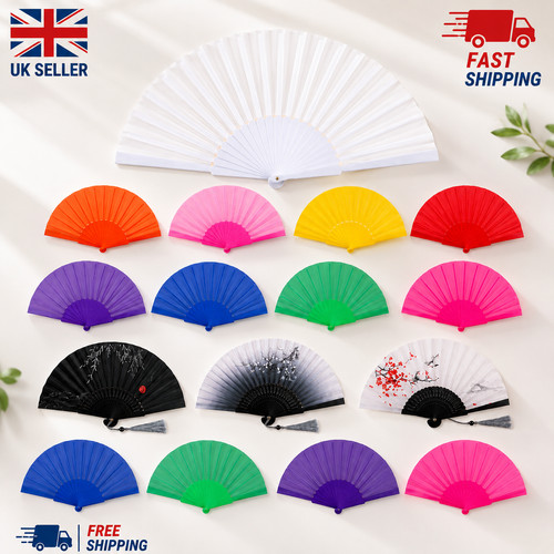 Hand fan held portable - fan, spanish