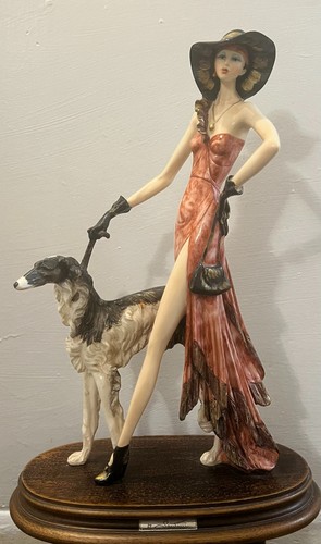 Santini sculpture of - 17", a.