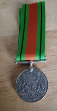 British WW2 the Defence Medal 1939-1945 Original Campaign Medal 