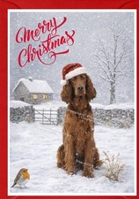 Irish Setter Red Dog (4"x6")