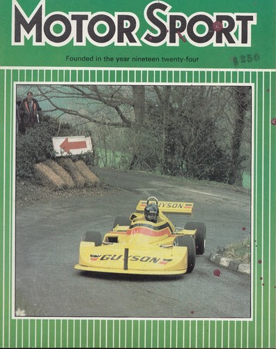 Motor sport magazine may - magazine, 1981