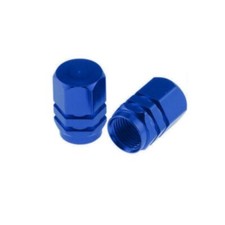 Valve Dust Caps Blue for Honda