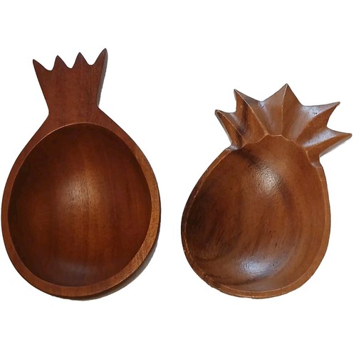 Vintage monkey pod carved - vintage,