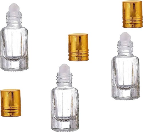 Empty attar glass roll - attar,