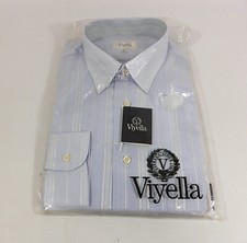 Men's Viyella Pale Blue Stripe
