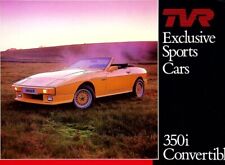 273848) TVR 350i Convertible Brochure 198?