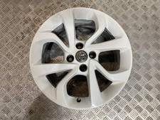 15-19 VAUXHALL CORSA E 16" INCH 4 STUD 8 SPOKE ALLOY WHEEL 6.5JX16 (SCRATCHED)