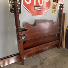 Antique Four Poster Bed Frame