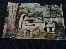 Ancient tombs dyserth postcard - tombs,