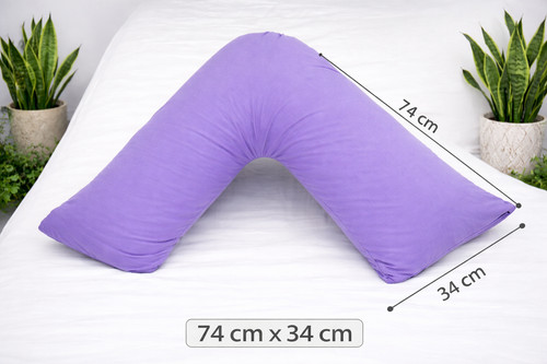 Premium polycotton shaped - polycotton, v-shaped