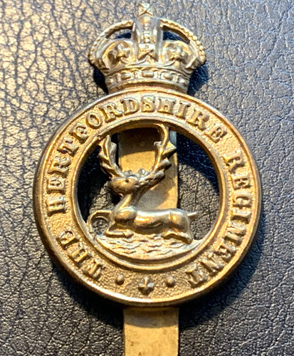 Hertfordshire regiment cap - hertfordshire,
