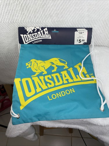 Lonsdale printed gym sack - lonsdale, bag