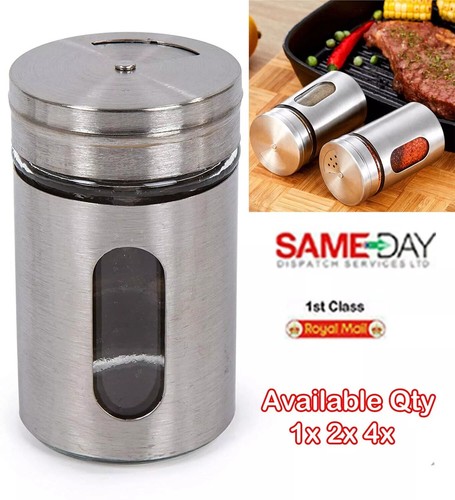 Salt and pepper - and, pots