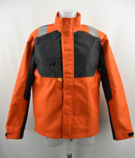 HELLY HANSEN Workwear Mens Jacket Fire Resistand Orange Protected Coat sz M NEW