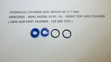 Mercedes R129 Hard Top Front Locking Hydraulic Cylinders Seal Repair Kit (L&RHS)