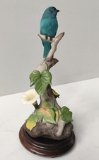 Indigo Bunting Bird Statue