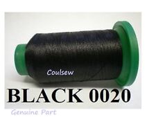ISACORD MACHINE EMBROIDERY THREAD 1000M BLACK 0020