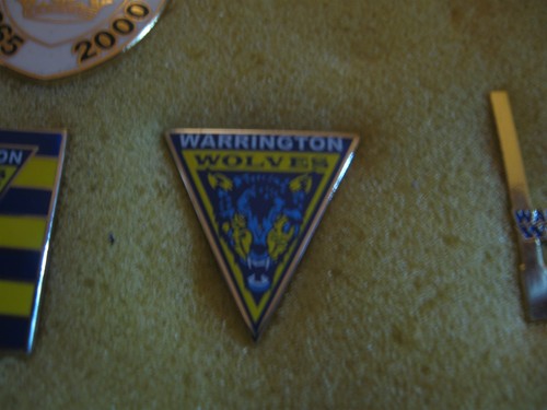 Rare old warrington wolves - warrington,