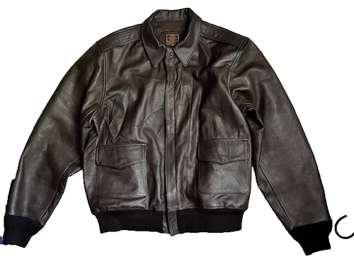 Type leather flight jacket - a-2,