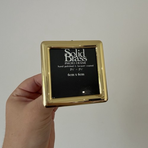 Vintage miniature gold brass - vintage,