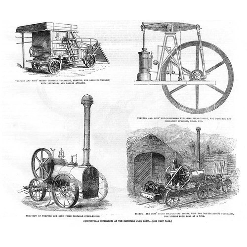 Steam engines used - used, in