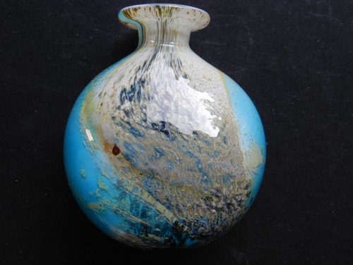Vintage art glass hand blown - glass,
