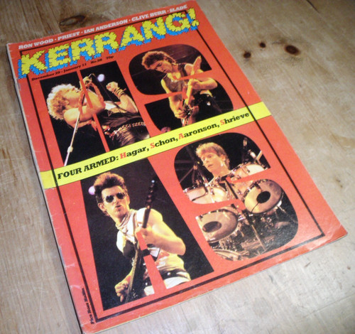 1980s vintage kerrang - vintage,