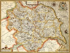 Yorkshire Historical Map 1000