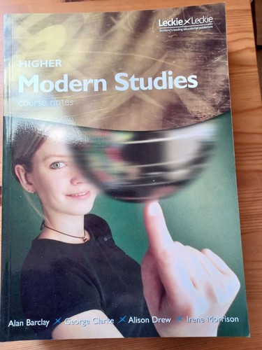 Higher modern studies course - higher,