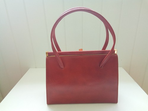Vintage tan leather twin - vintage,