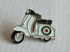 Italian Mod Target Scooter Enamel Metal Pin Badge No Brand