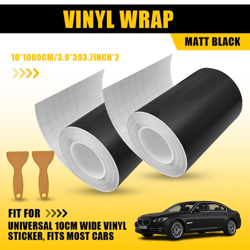 Matt black 100mmx10m - matt,