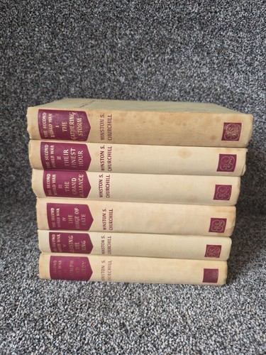 Winston churchill books 6 - books,